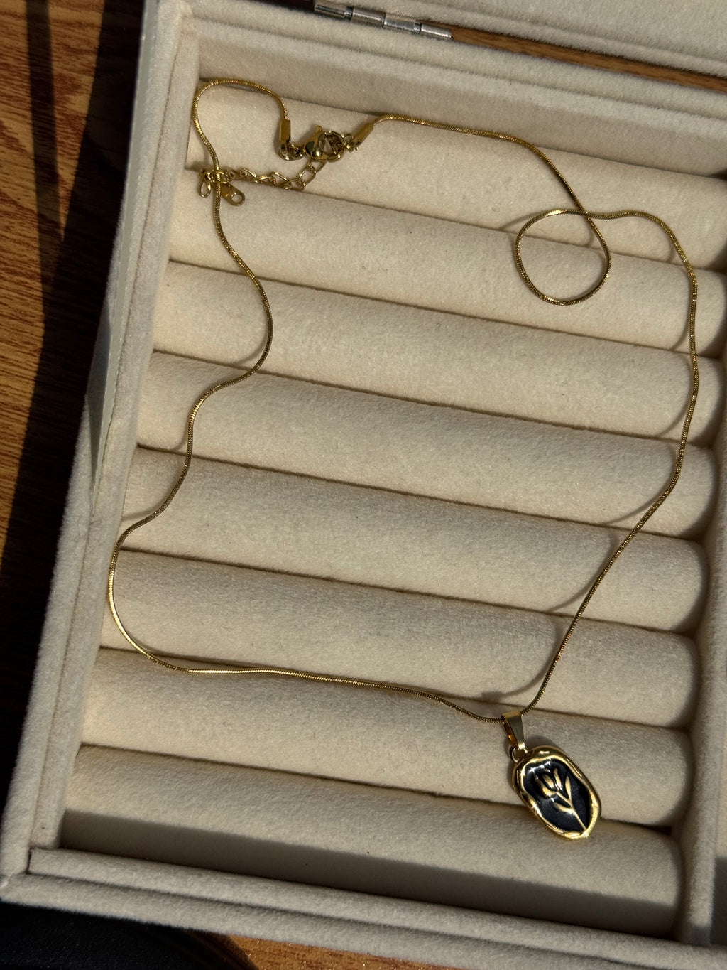 Black Rose Necklace