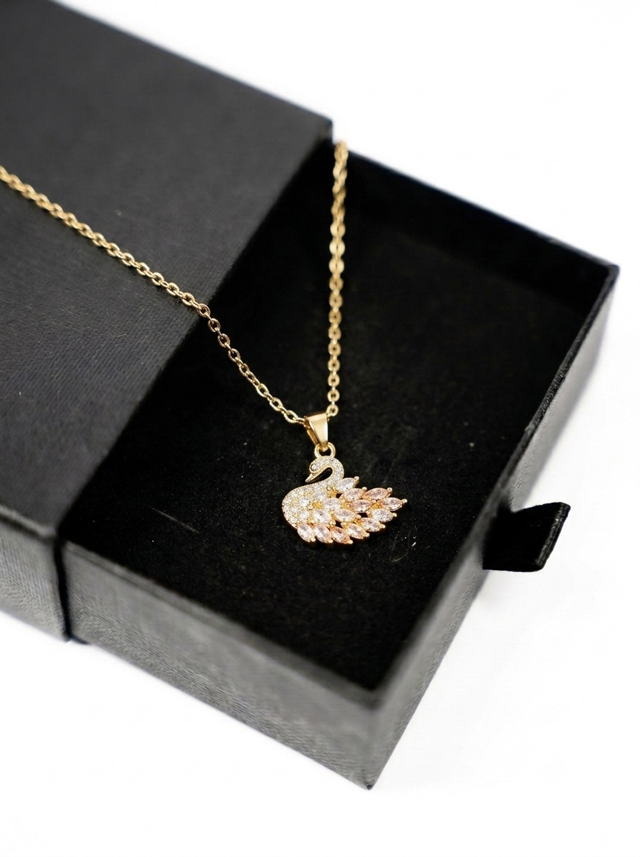swan necklace