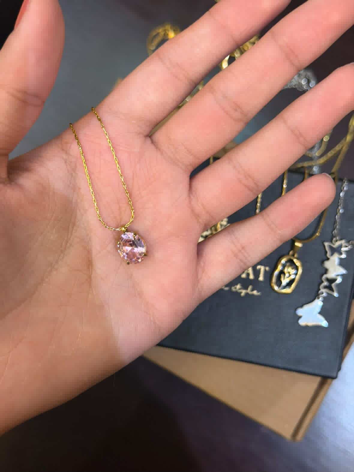 Pink-crystal