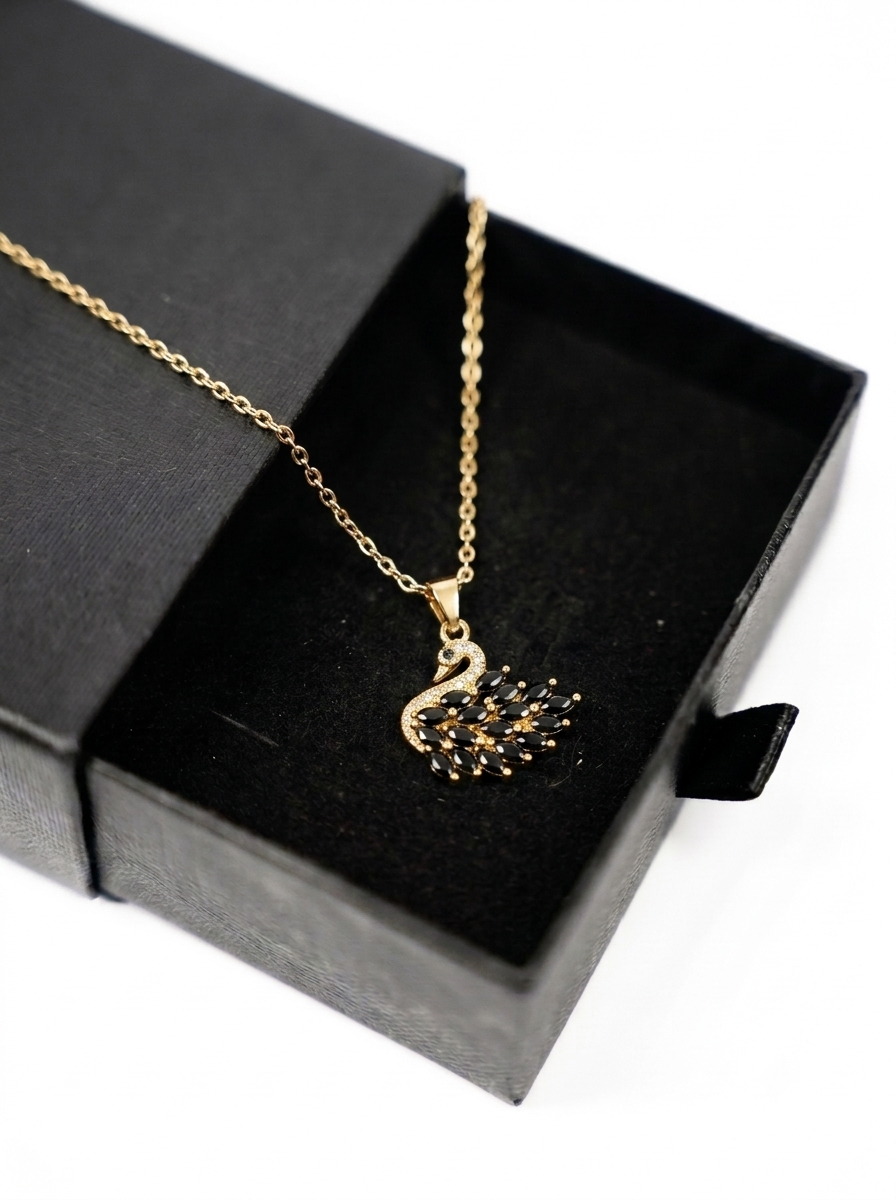 swan necklace