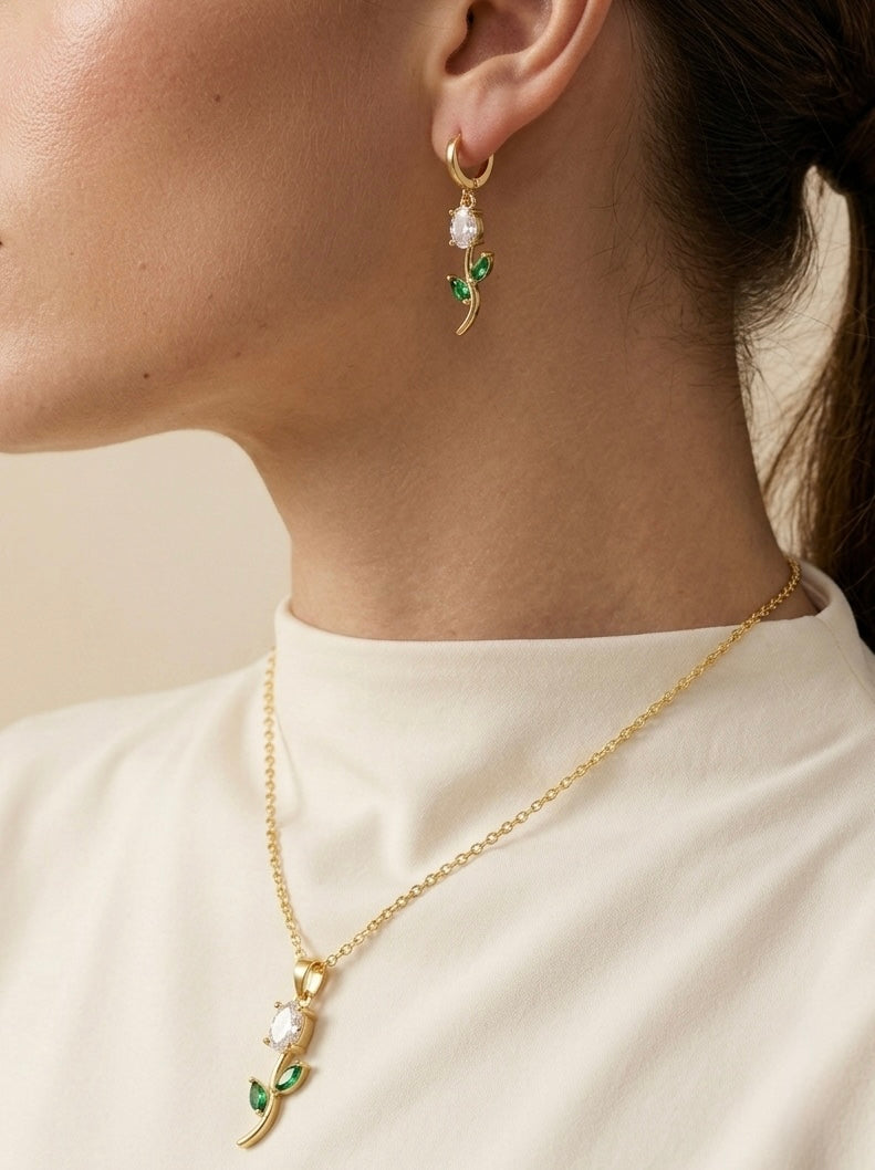 Tulip necklace