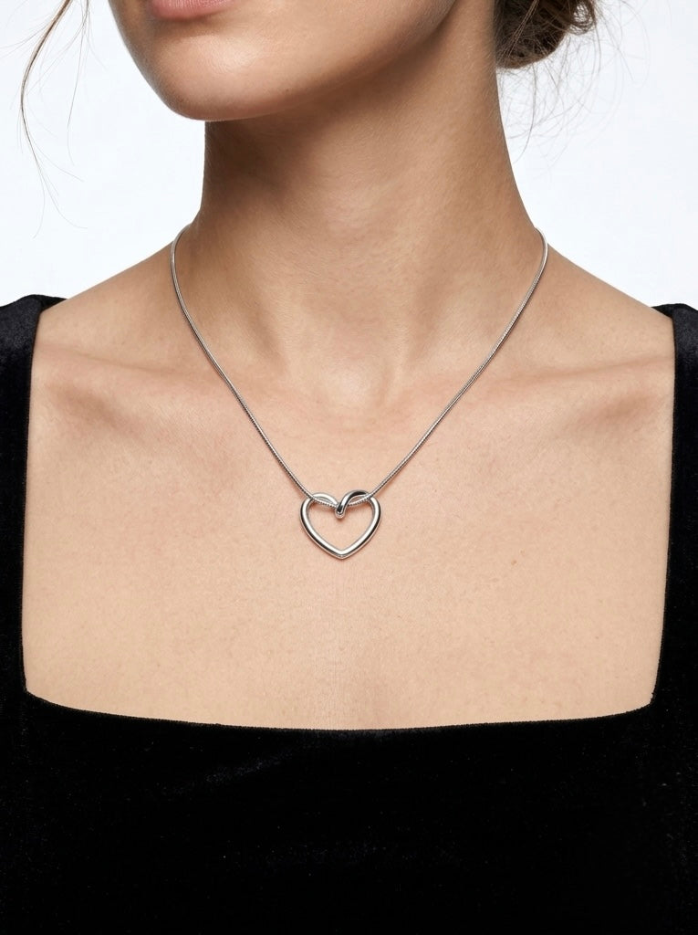 heart necklace