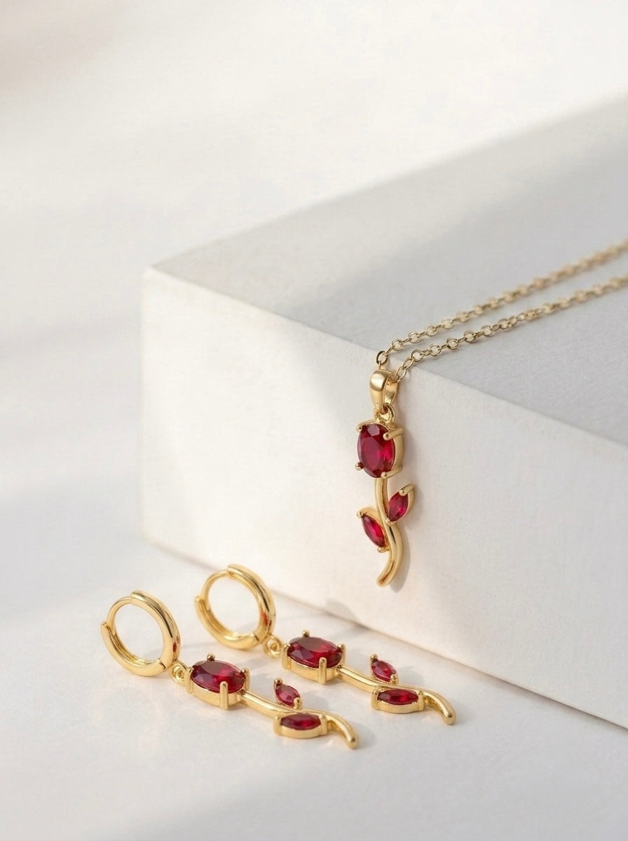 Tulip necklace