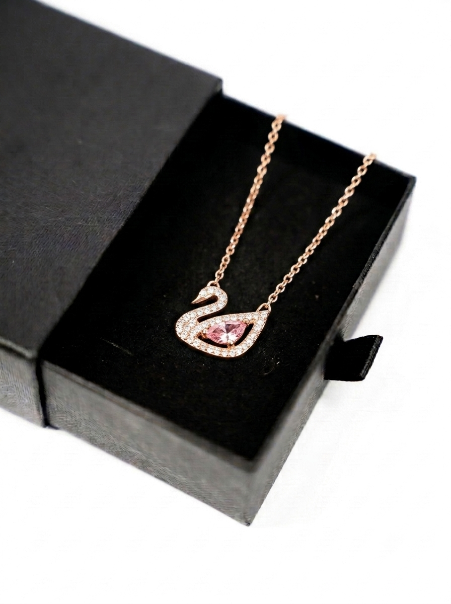 swan necklace
