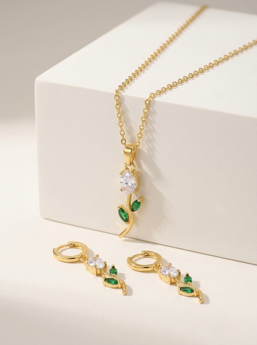 Tulip necklace