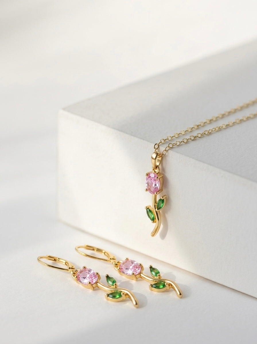 Tulip necklace
