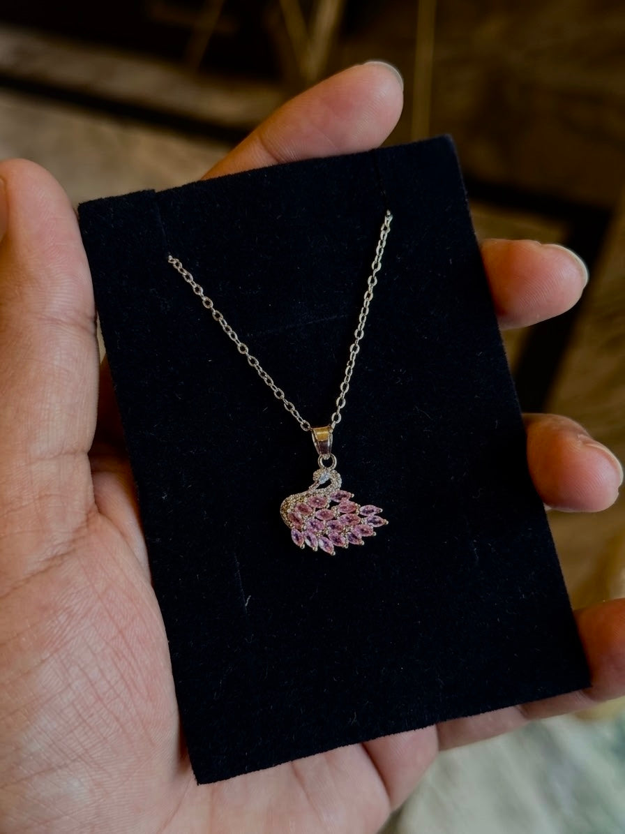 swan necklace