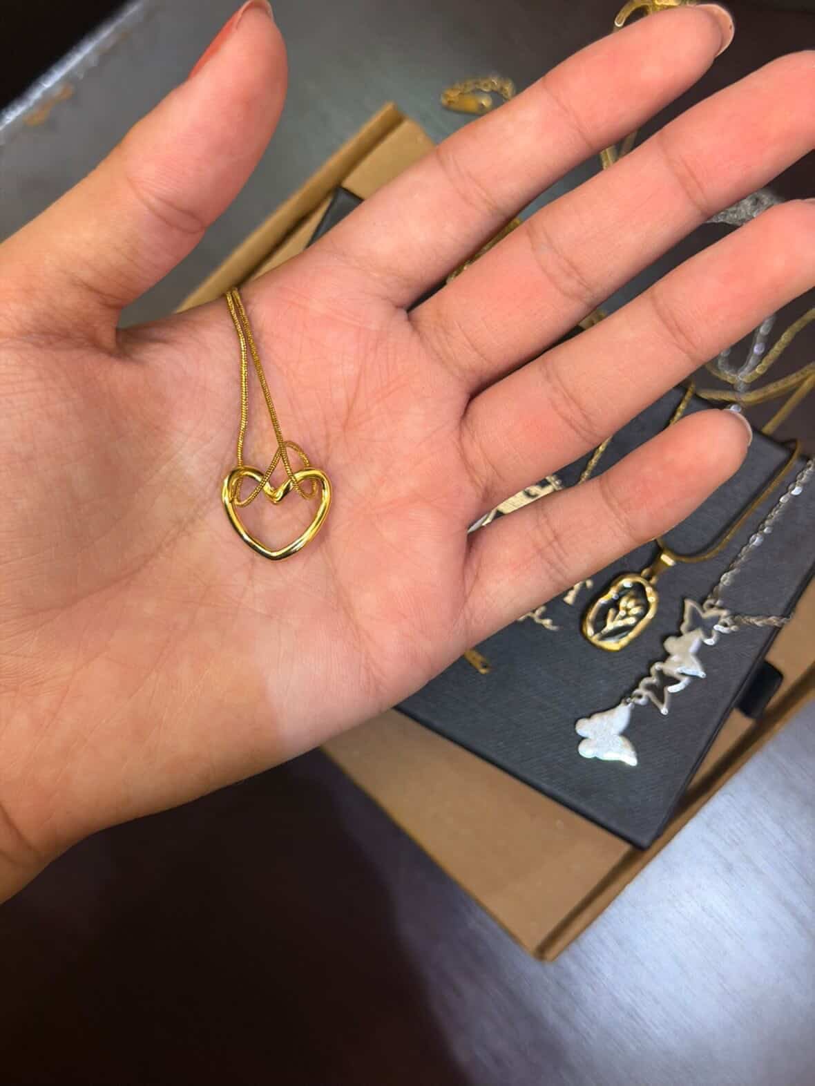 Heart necklace