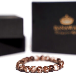 Earth & Ivory Wood Bracelet