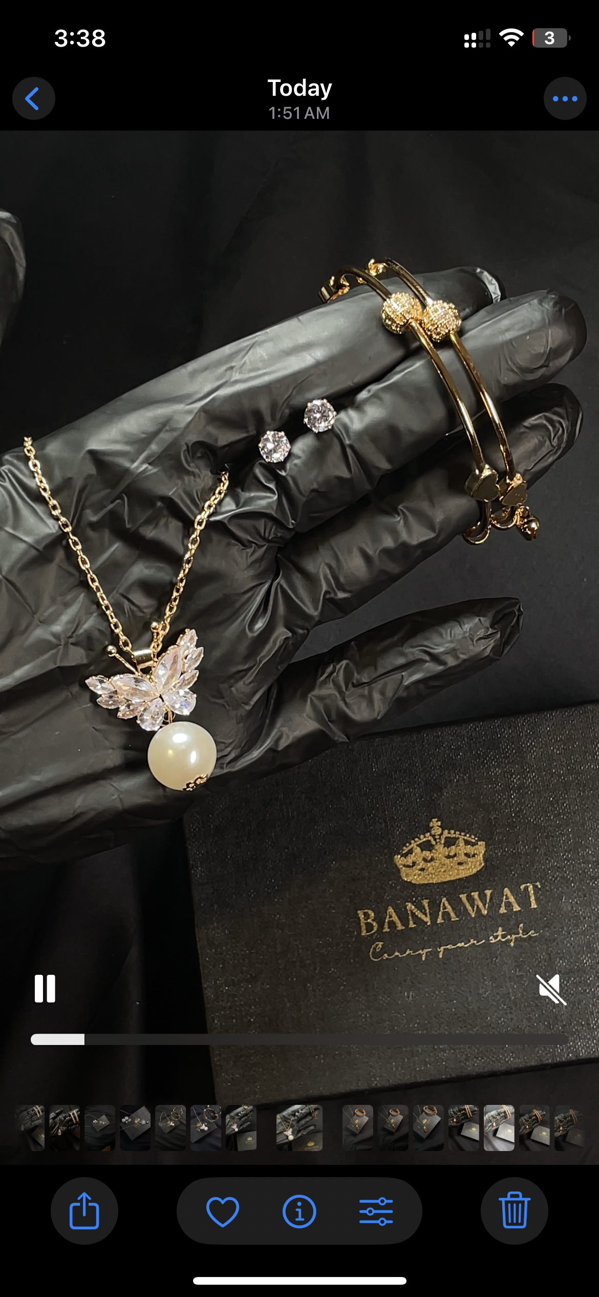 Crystal Wings Pendant - Image 3